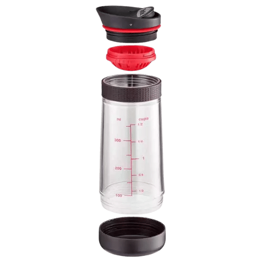 Tefal Ingenio Oil Bottle Salad Dressing Shaker Glass Bottle Vinaigrette Shaker Premium Quality K2073014