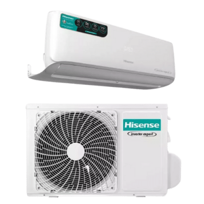 Hisense 12000BTU Wall Split Air Conditioner with Inverter - Energy-efficient cooling for medium-sized rooms.